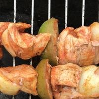 Brochette hamburger